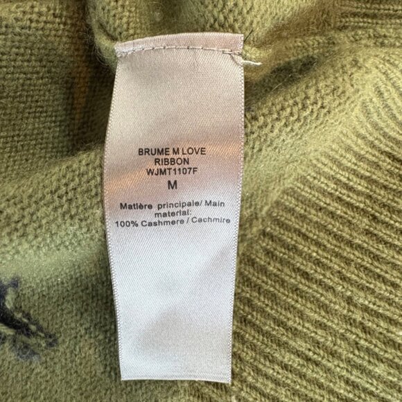 Zadig & Voltaire 100% Cashmere Star Sweater - Rock Chic Luxury Size M - Picture 10 of 13